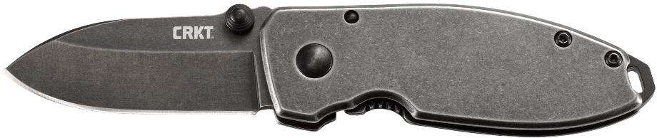 Knives Columbia River Knife&Tool Ready Series CRKT Burnley Squid Frame Lock Knife (2.25" Black Stonewash)